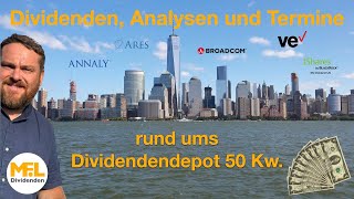 50 Kw Dividenden Analysen und Termine meines Aktiendepot quotNo risk no funquot [upl. by Nyliac]