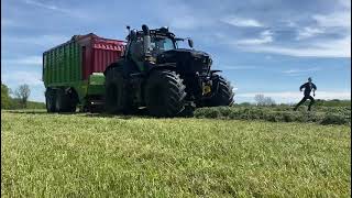 🇩🇰 Agri Tech test DeutzFahr 8280 TTV [upl. by Tindall]