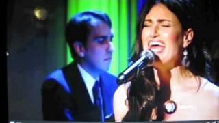 Idina Menzel singing Defying Gravity at the White House for Obama [upl. by Shah698]