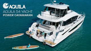 Aquila 54 Yacht Power Catamaran [upl. by Iror324]