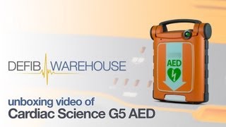 Cardiac Science Powerheart G5 SemiAutomatic CPRD AED  Unboxing [upl. by Bertie]