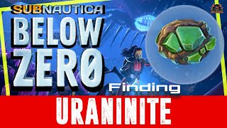 Finding Uraninite Crystals Easy Guide Subnautica Below Zero [upl. by Vander]