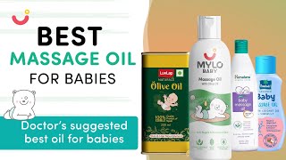 5 Best Oils for Baby  Best Baby Massage Oils in India  Which Baby Oil is Best for Baby Massage [upl. by Dnesnwot]