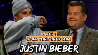 quotSPILL YOUR GUTS OR FILL YOUR GUTSquot COM JUSTIN BIEBER  LEGENDADO  PARTE 1 [upl. by Enutrof]