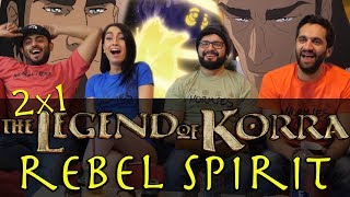 The Legend of Korra  2x3 Civil Wars Part 1  Group Reaction [upl. by Heman]