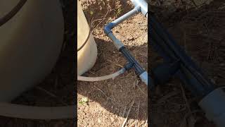 Fertilize though drip irrigation with Venturi System farming Watermelon [upl. by Inattyrb29]