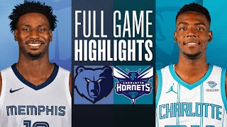 GRIZZLIES at HORNETS  FULL GAME HIGHLIGHTS  February 10 2024 [upl. by Tutankhamen]