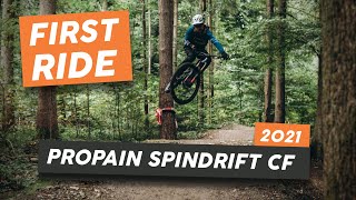 First Ride  Propain Bikes Spindrift CF 29 2021  Downhill und Uphill [upl. by Airdni477]