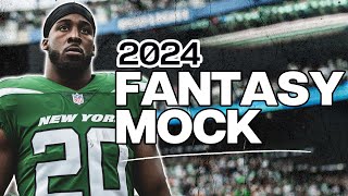 A 2024 Fantasy Football Mock Draft [upl. by Nylaroc]