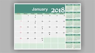 How To Create a Calendar  CorelDRAW Tutorial [upl. by Uile]