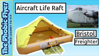 Aircraft Life Raft Testing amp Bristol Freighter  Aerospace Bristol [upl. by Fital412]