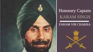 gallantry award winners captain KARAM SINGH [upl. by Yrrehs80]