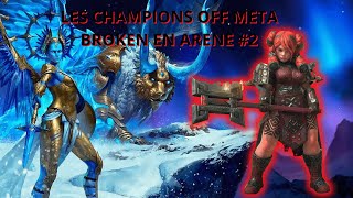 LES MEILLEURS CHAMPIONS HORS META ARENE ET COMMENT LES JOUER 2 RAID SHADOW LEGENDS [upl. by Olympe]