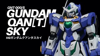 Gunpla Custom Build  HG Gundam QanT Sky [upl. by Tnirb]