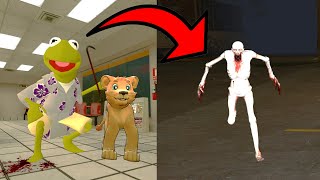 SCP096 INVADES STORE  Garrys mod Sandbox [upl. by Notliw]