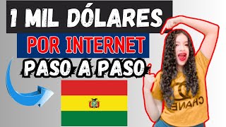 😱Como GANAR DINERO por INTERNET 2024  EN BOLIVIA ✅PASO A PASO [upl. by Eitsim]