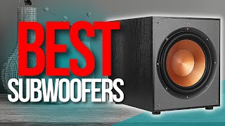 📌 TOP 5 BEST Subwoofers  Holiday SALE 2023 [upl. by Wenda]