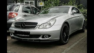 Mercedes CLS 350 C219 Straight Pipe Exhaust FAIL [upl. by Hearsh]