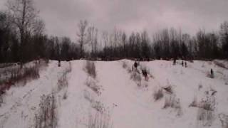 Oakland County Moms reviews sledding hills at Bloomer Park [upl. by Neleb565]