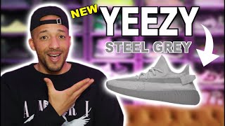 YEEZY BOOST 350 V2 STEEL GREY yeezy adidas sneaker [upl. by Anazus]