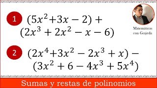 Polinomios  Ejercicios Resueltos de Polinomios Nivel 3 [upl. by Guod]