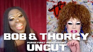 Purse First Impressions Uncut  Bob The Drag Queen amp Thorgy  Drag Race AllStars 6 EP1amp2 [upl. by Truelove510]