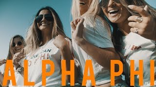 Sorority Recruitment Video ALPHA PHI MIAMI UNIVERSITY [upl. by Niven804]