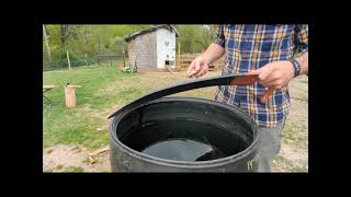 Peening and Honing a Fux Ditch Blade [upl. by Frans]