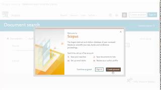 How to Download Abstracts and FullText Journal Articles in Scopus [upl. by Mayram]