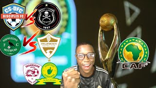 ORLANDO PIRATES amp STELLIES CAF GAMES THIS WEEKEND SUNDOWNS amp SEKHUKHUNE EXEMPTED [upl. by Ayatahs]