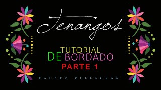 BORTADO DE TENANGO  tutorial parte 1 [upl. by Sinegold]