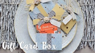 How to Create a Gift Card Envelope  Sizzix [upl. by Coffeng]