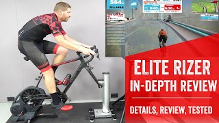 Elite RIZER InDepth Review Climbing  Steering Simulator [upl. by Olleina]