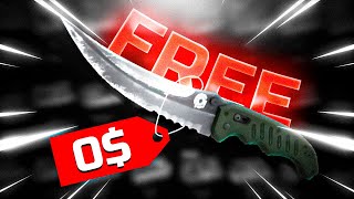 FLIP KNIFE O 0  SKINCLUB PROMOCODE [upl. by Tunk]