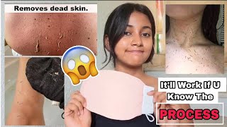 VIRAL Body Exfoliating Scrubbing glove Honest Review  How to use  Must watch b4 buy  ShineScapes [upl. by Tnarud759]