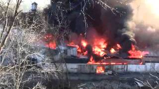 Cornwall NY Mill Fire 011512 Part 88 [upl. by Einnad]