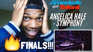 Angelica Hale  Symphony Finals Americas Got Talent 2017 REACTION [upl. by Onaivatco638]