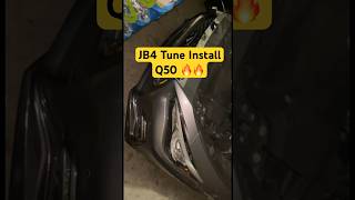 Infiniti Q50 JB4 Tune Install [upl. by Sanfo590]