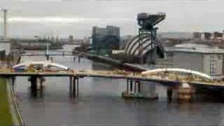 glasgow squinty bridge build timelapse [upl. by Ekaterina]