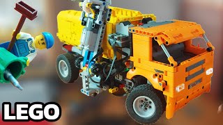 Lego Technic Garbage Truck  Animation [upl. by Frame248]