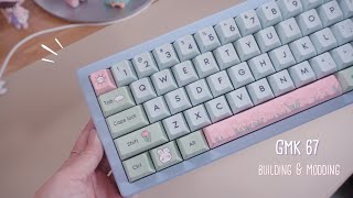 GMK67  KTT Waverider  BEST budget keyboard  Custom build  가성비 최고 키보드 [upl. by Analem]