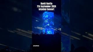 David Guetta Istanbul Concert 🪩 🇹🇷 [upl. by Ardnosal935]