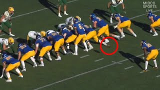 South Dakota State quotFake QBquot Trick Play vs NDSU  2021 College Football [upl. by Prussian]