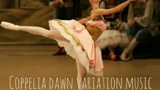 Coppelia dawn variation music [upl. by Elsy]