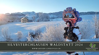 Silvesterchlausen in Waldstatt 2024  reisenlifestylech [upl. by Ritchie554]