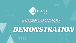 Demonstration Prowise Touchscreen Ten [upl. by Ennaharas]