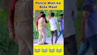 Calling Item to Lady Police 02  Bhasad News shorts policeprank ladypolice [upl. by Anitsahs]