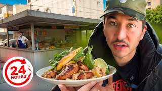 Eating at SKETCHY Restaurants For 24 Hours in Los Angeles Again [upl. by Kaylil]