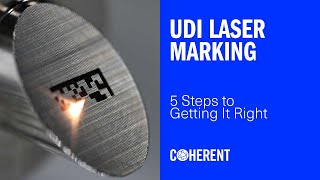 WEBINAR  UDI Laser Marking  5 Steps to Getting it Right [upl. by Nailliw]