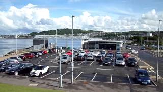 Gourock Railway Station North Clyde Line Scotland [upl. by Dlanger584]